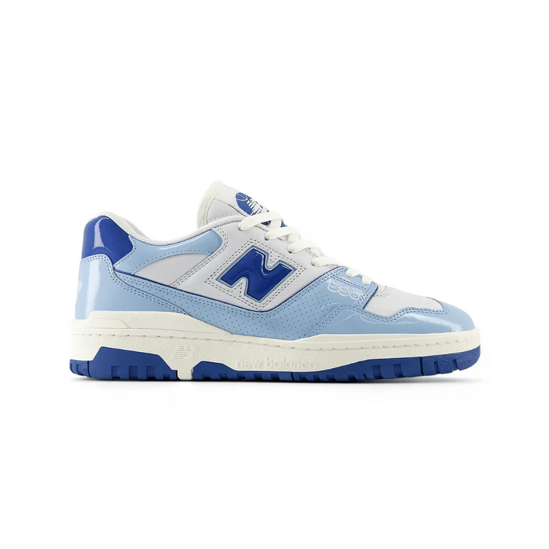 New Balance 550 Patent Leather Blue