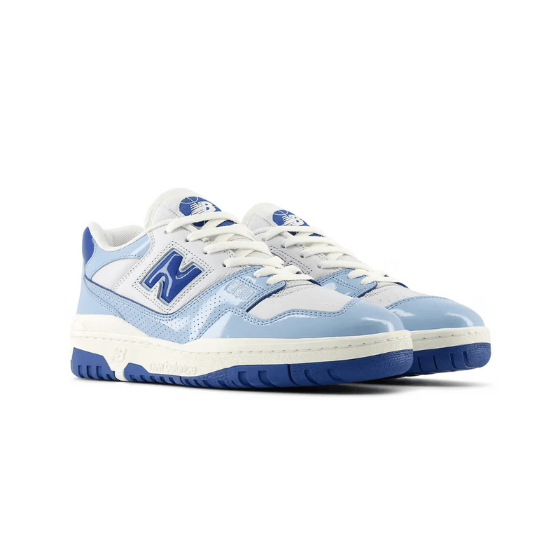 New Balance 550 Patent Leather Blue