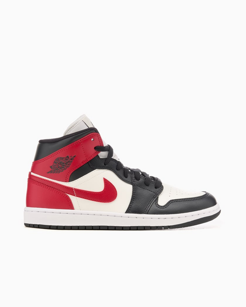 Air Jordan 1 Mid "Gym Red Off Noir