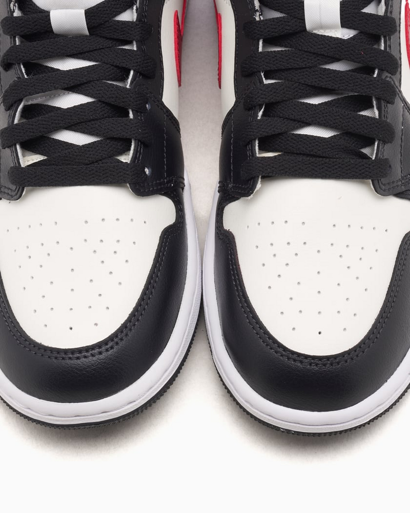 Air Jordan 1 Mid "Gym Red Off Noir