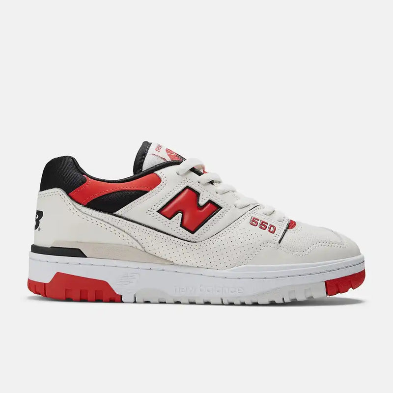 New Balance 550 Sea Salt True Red