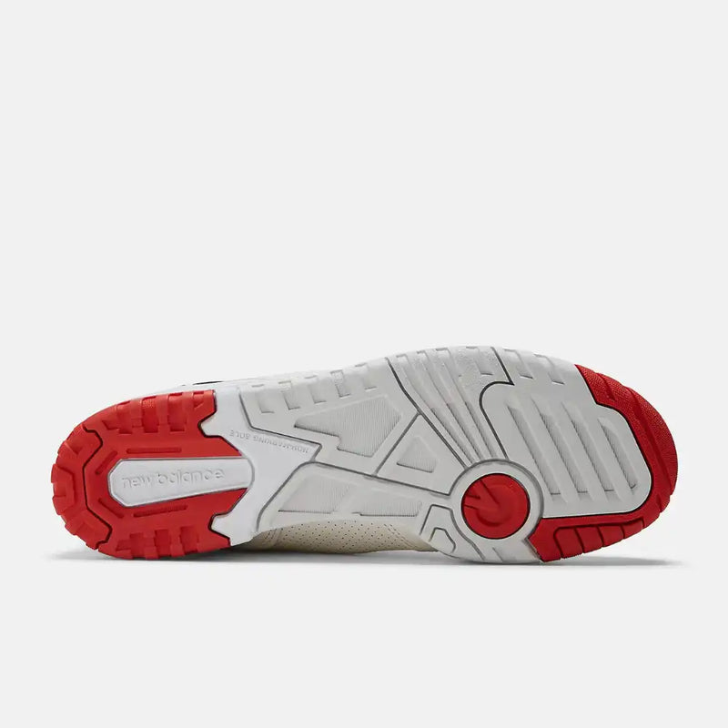 New Balance 550 Sea Salt True Red