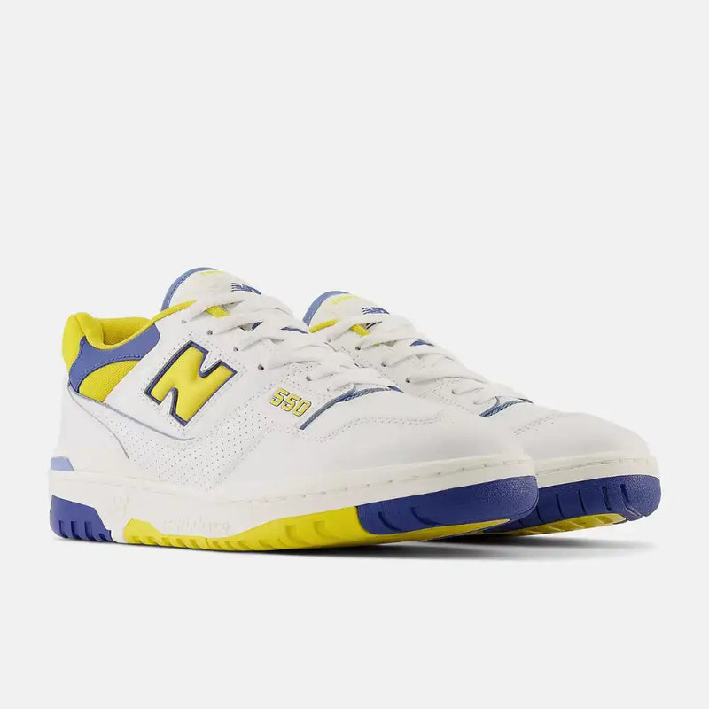 New Balance 550 White Honeycomb Heritage Blue