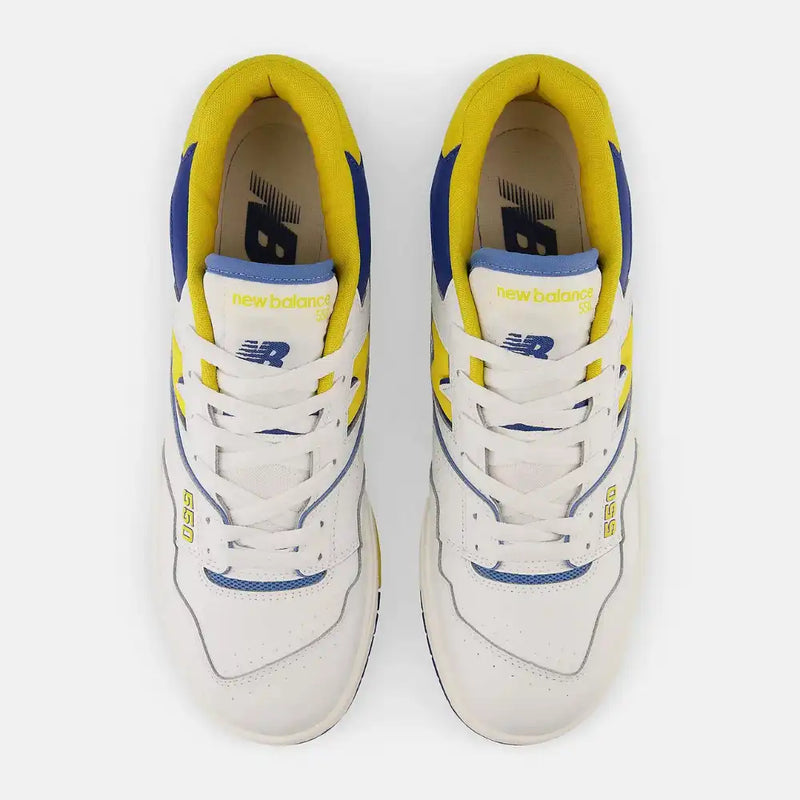 New Balance 550 White Honeycomb Heritage Blue