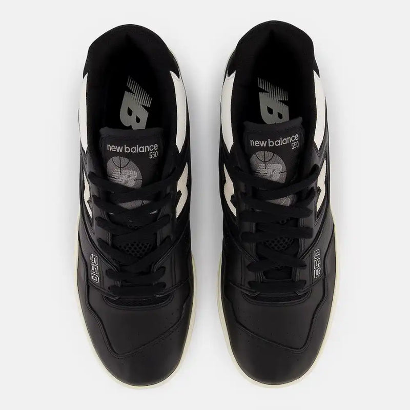 New Balance 550 Black Cream White