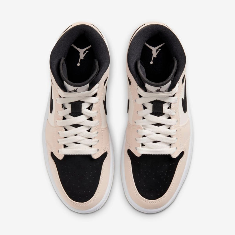 Jordan 1 Mid Barely Orange Light Violet