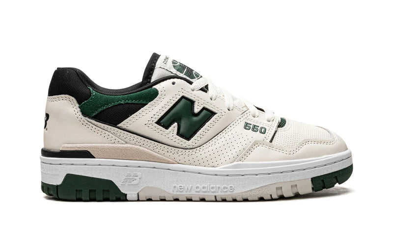 New Balance 550 Sea Salt Pine Green